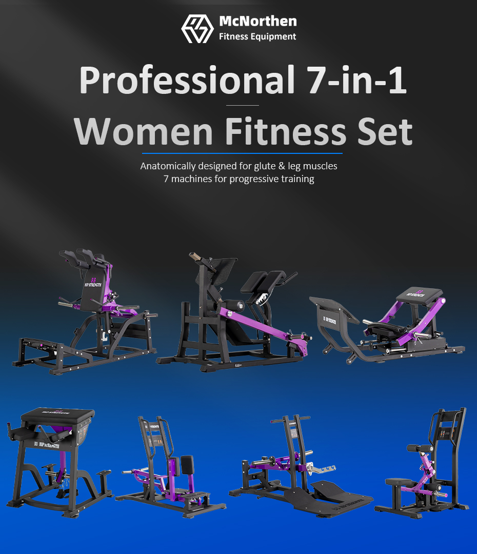 Professional 7-in-1 Women Fitness Set